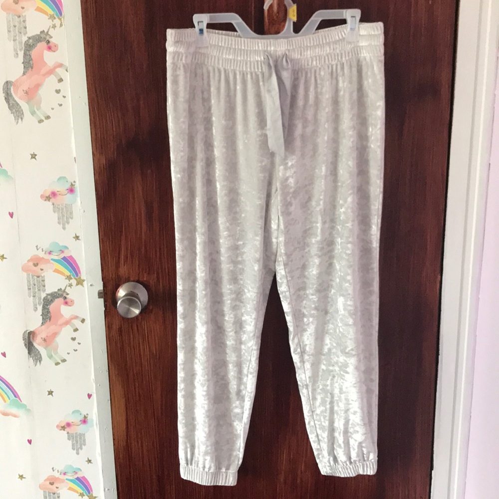 Victoria’s Secret velvet joggers